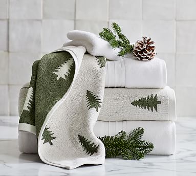 Gilden Tree | Waffle Bath Towels | Stone Wash Cloth