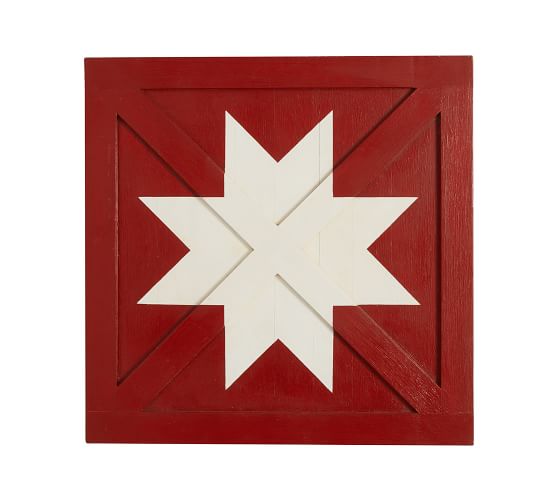 Barn Door Star Wall Art Pottery Barn