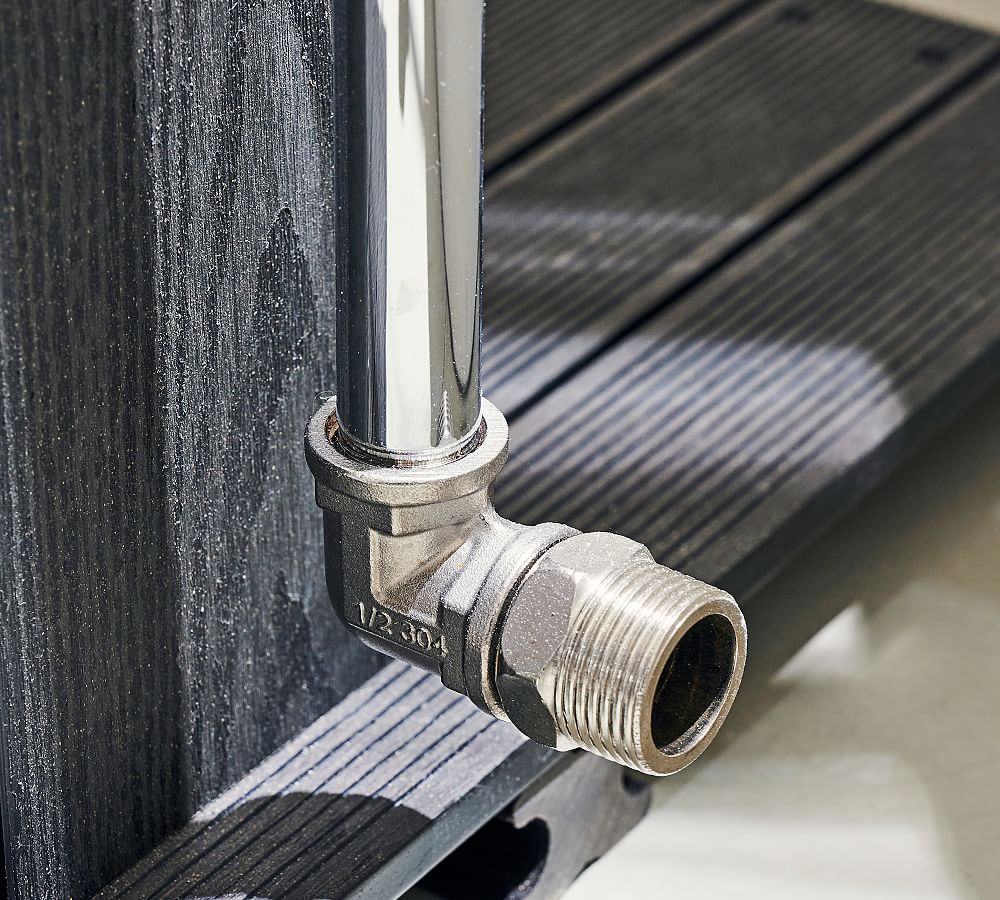 Pottery Barn Oasis Outdoor Pool Shower The Summit at Fritz Farm