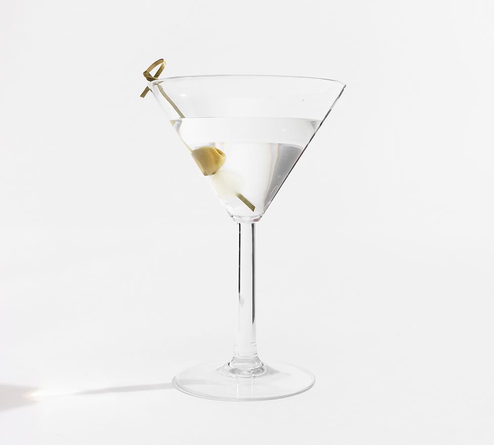 Happy Hour Acrylic Martini Glasses