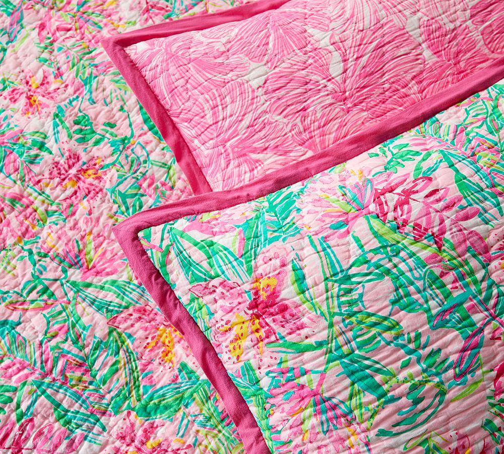 Lilly pulitzer 2024 euro sham