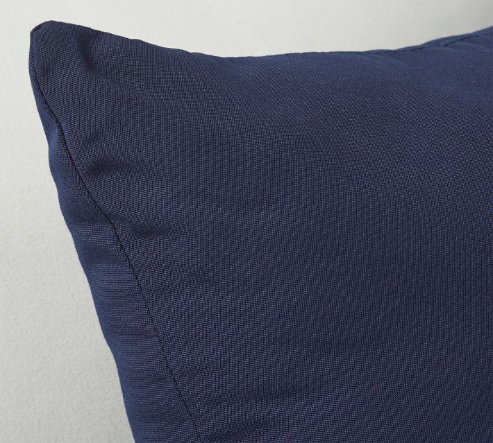 Sunbrella 2pk Canvas Outdoor Throw Pillows Navy : Target