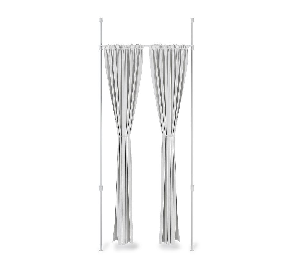 Umbra® Anywhere Curtain Rod and Room Divider Pottery Barn