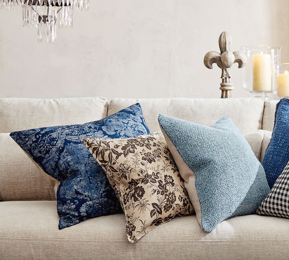 Pottery barn claudine pillow cover sale