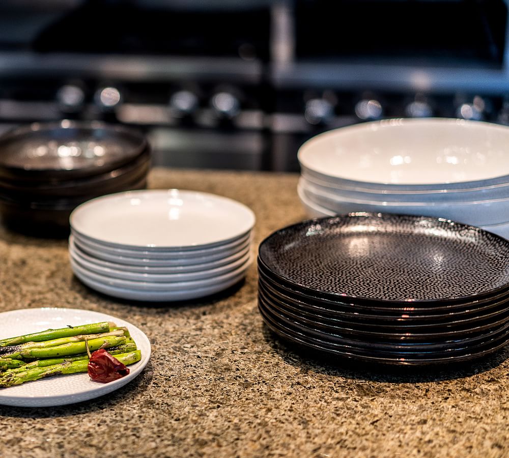 Serene Stoneware 16Piece Dinnerware Set Pottery Barn