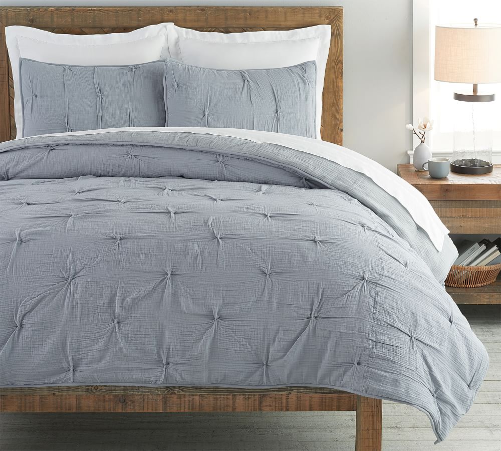Soft Cotton Handcrafted Quilt Pottery Barn