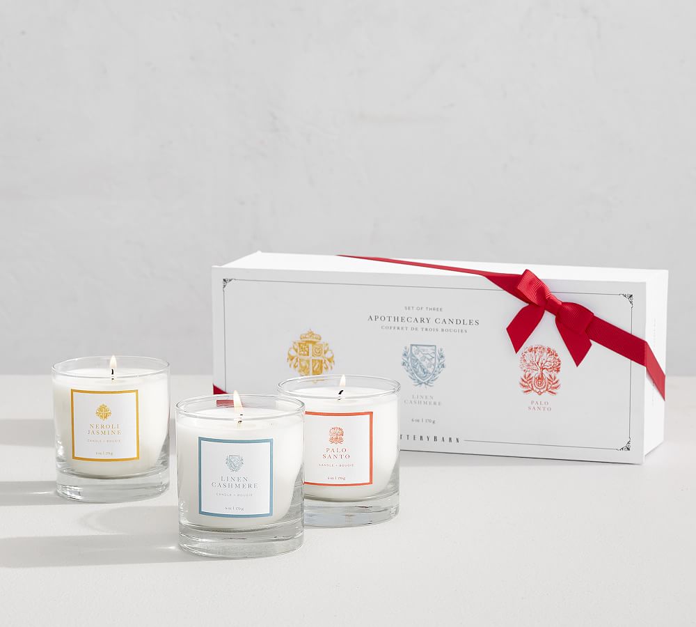Apothecary Mini Scented Candle Gift Set Pottery Barn