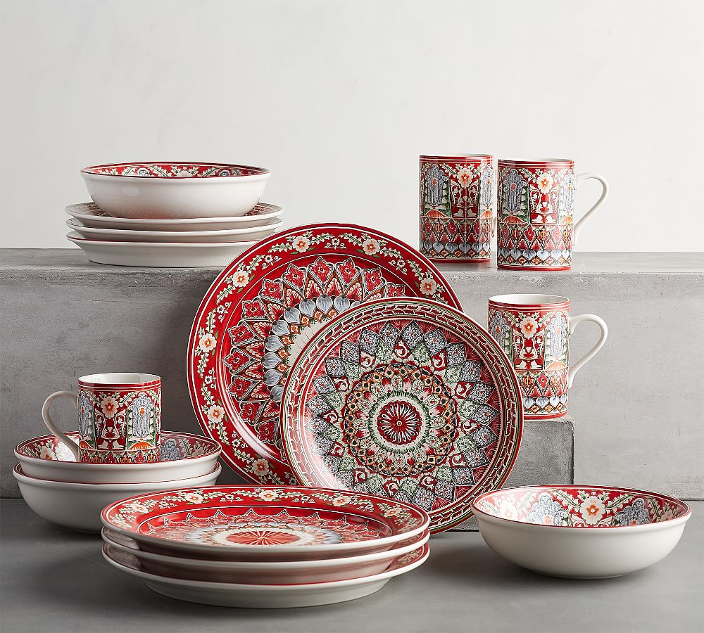 Pottery barn clearance dish set