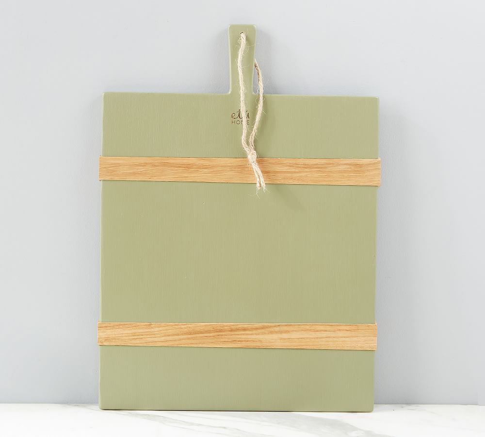 Mod Reclaimed Pine Wood Cheese Board 22"W x 16"L Pottery Barn