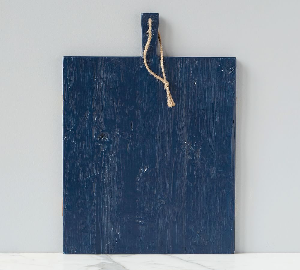 Mod Reclaimed Pine Wood Cheese Board 22"W x 16"L Pottery Barn