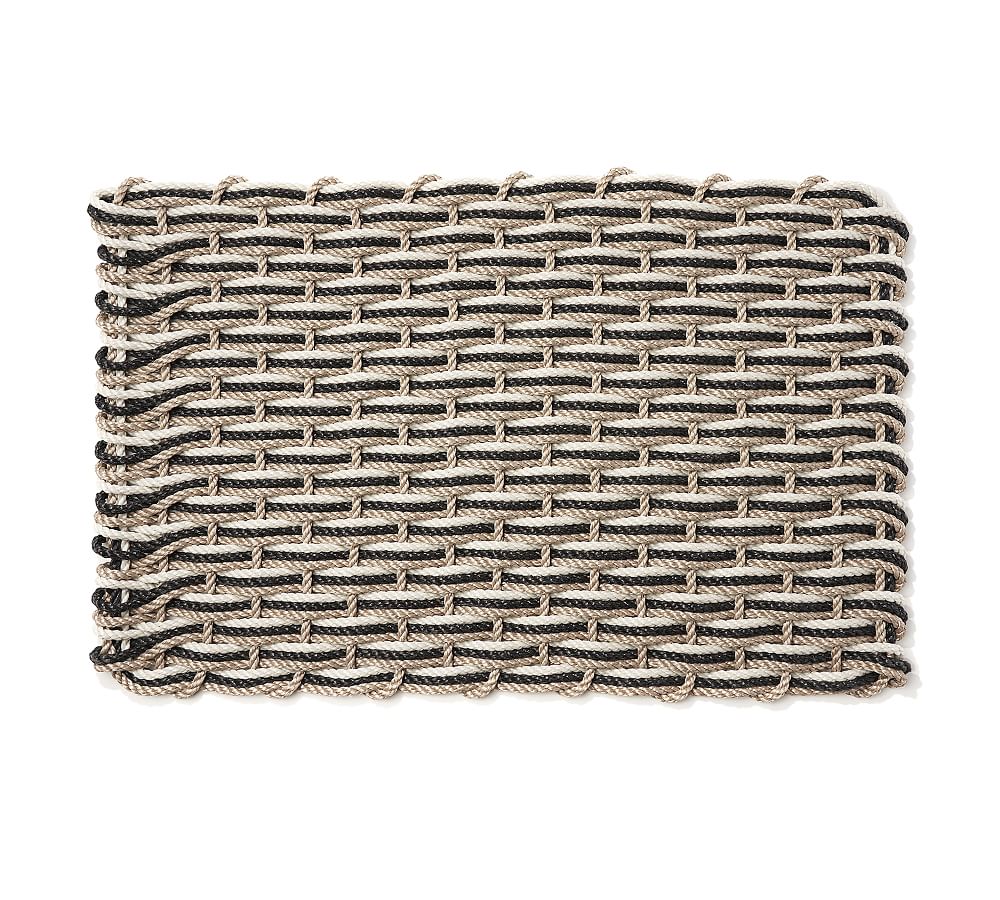 The Rope Co. Elemental Tri-Tone Handwoven Doormat