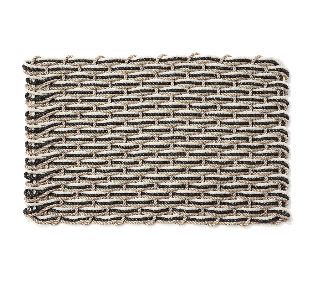 The Rope Co. Elemental Tri-Tone Handwoven Doormat