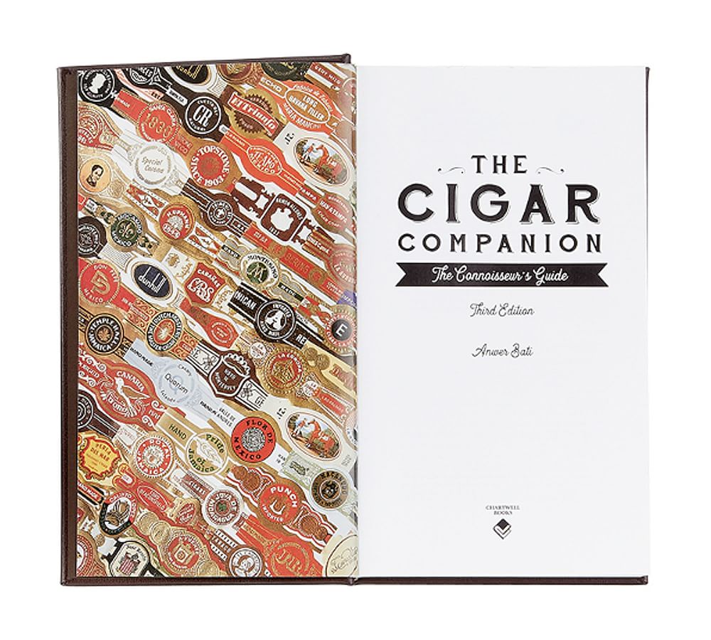 Cigar Companion Leather-Bound Book