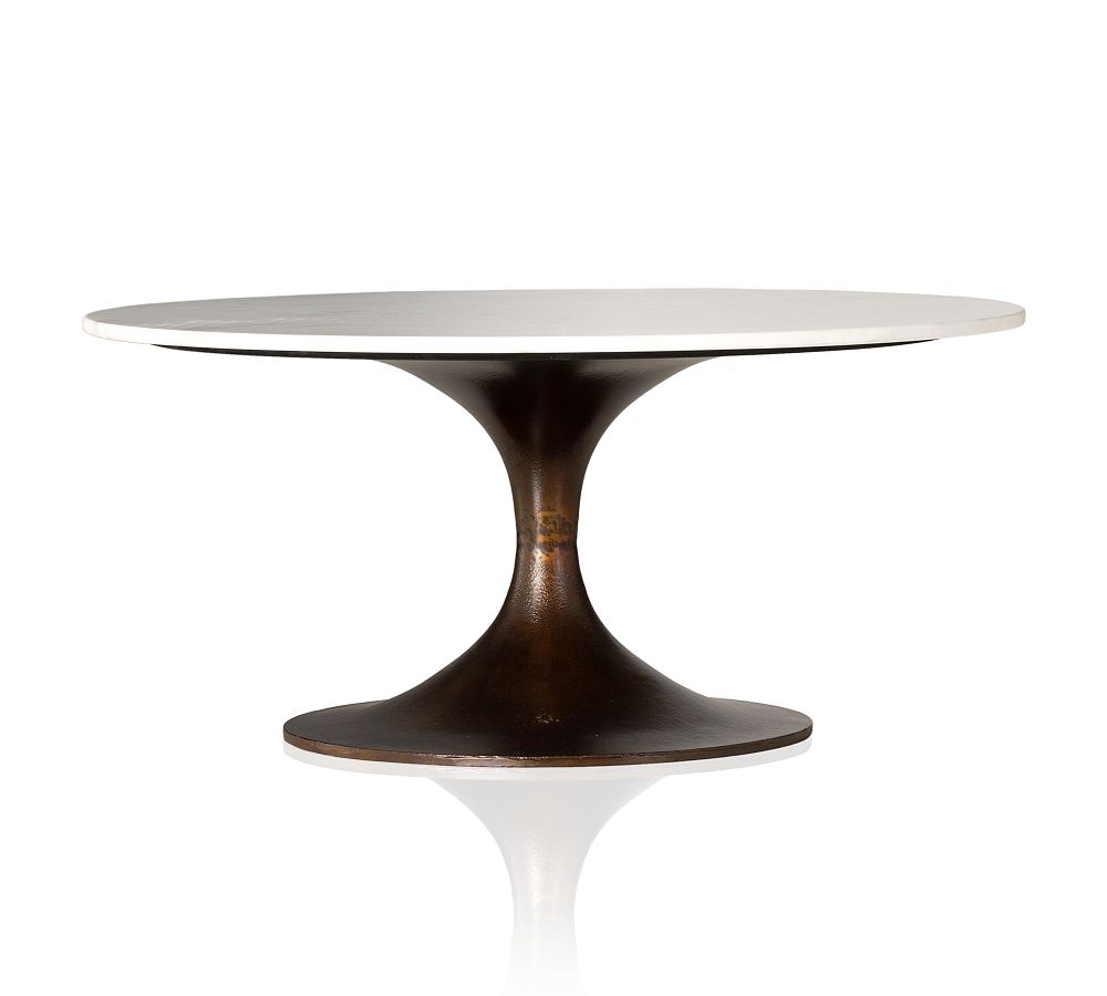 Collier Round Marble Coffee Table