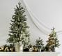 Lit Potted Faux Blue Spruce Trees | Pottery Barn