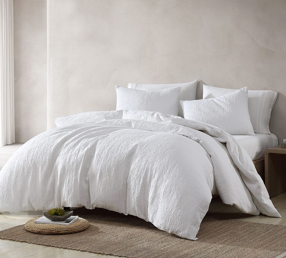 Lucette 3-Piece Cotton Comforter & Shams Set