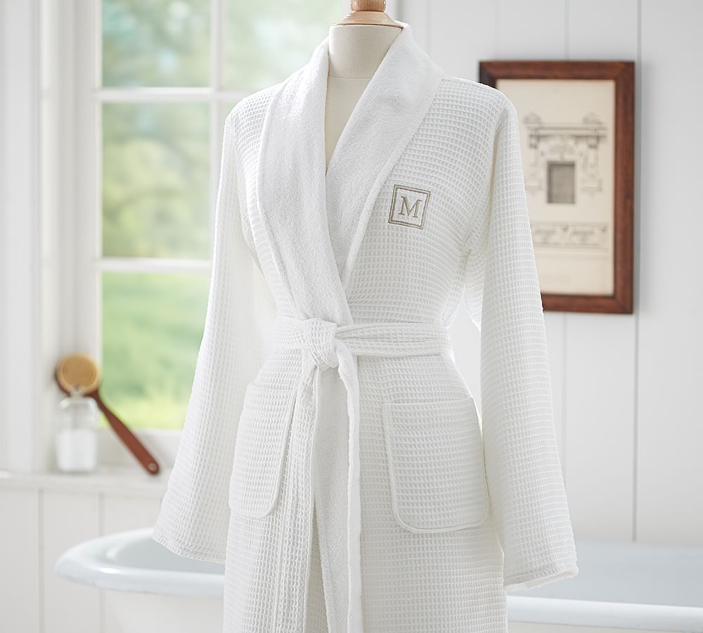 Luxury Waffle Weave Bath Towels & Robes
