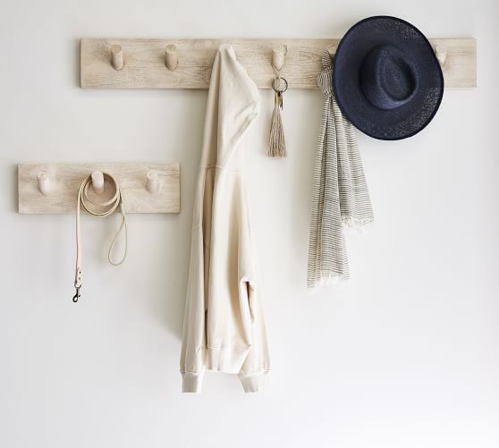 Cayman Row of Hooks | Pottery Barn