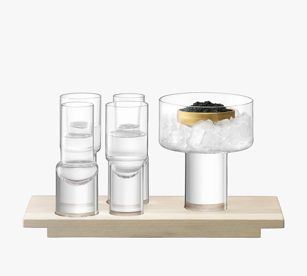 Posh Vodka and Caviar Set