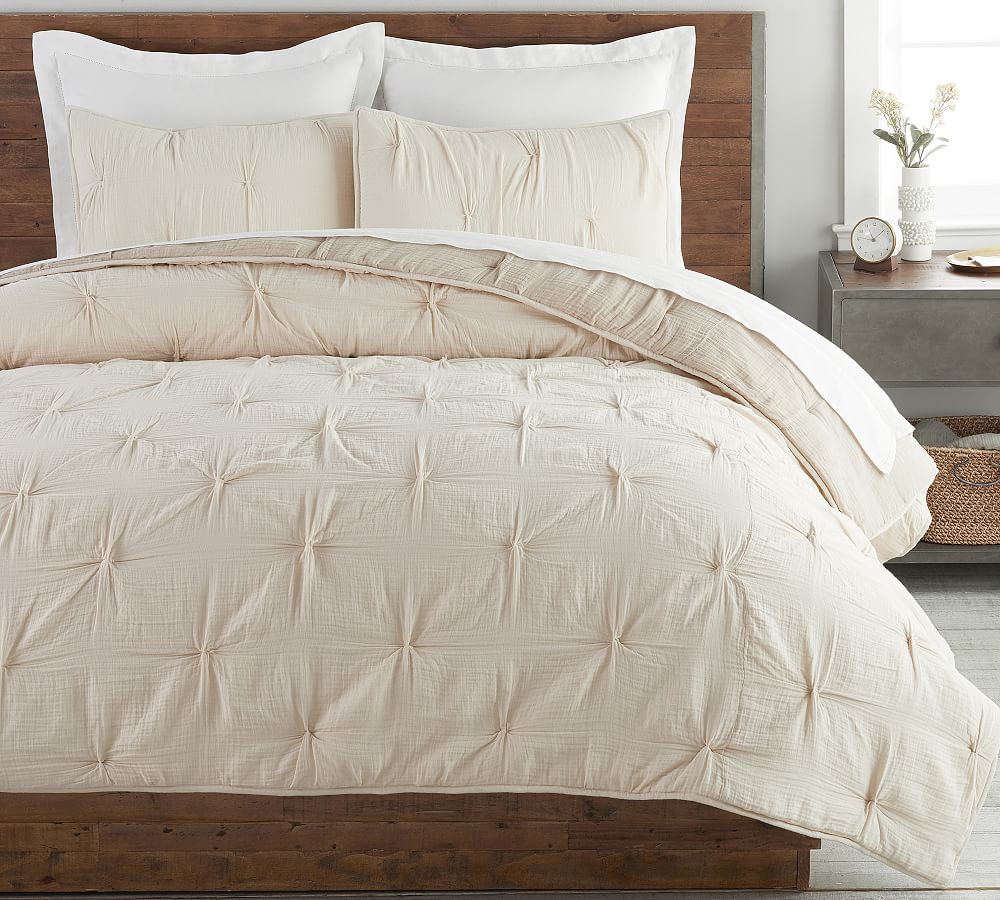 Soft Cotton Handcrafted Quilt Pottery Barn