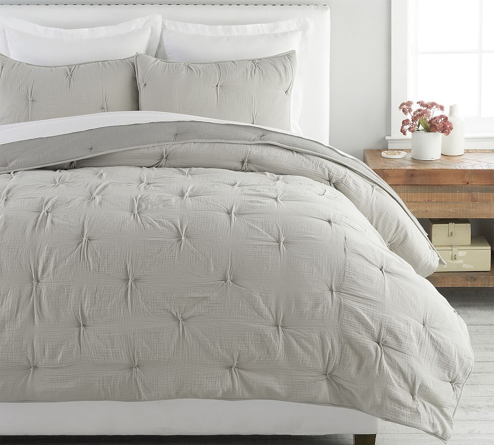 Soft Cotton Handcrafted Quilt Pottery Barn