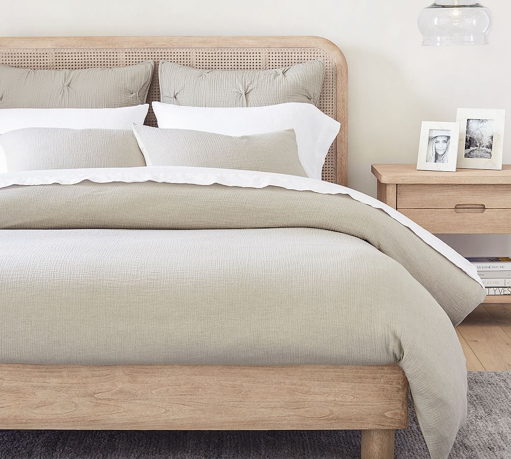 Soft Cotton Duvet Cover Pottery Barn