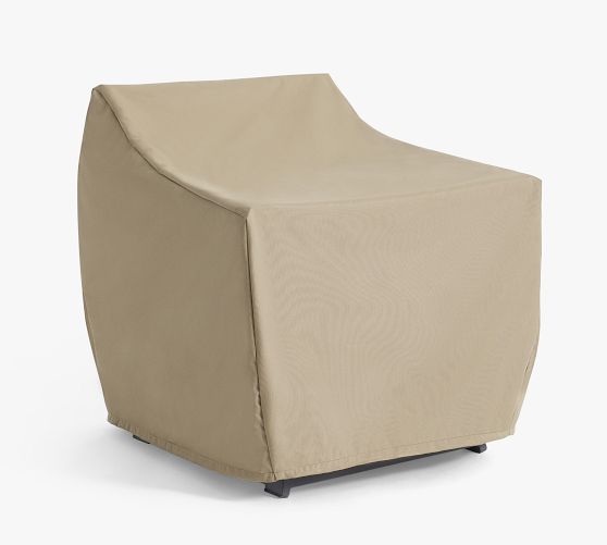 Indio Wood/Metal Custom-Fit Outdoor Covers - Swivel Lounge Chair ...