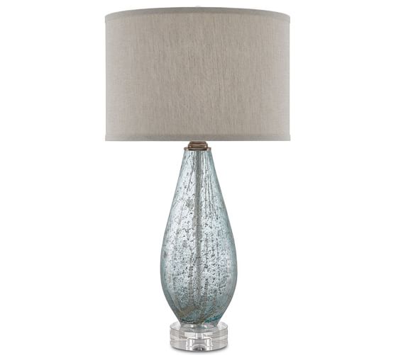 Sage Glass Table Lamp | Pottery Barn