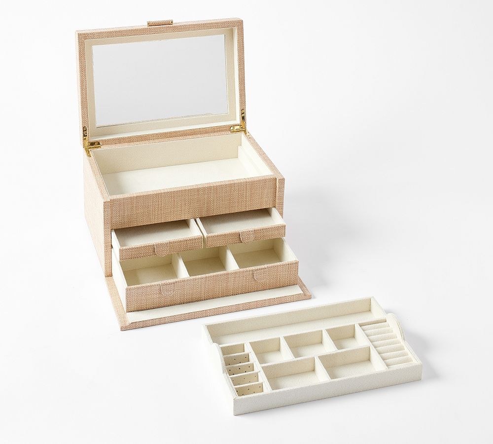 Quinn Jewelry Box Foil Debossed Pottery Barn