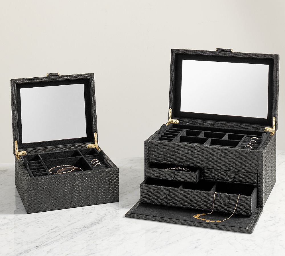 Quinn Jewelry Box Foil Debossed Pottery Barn