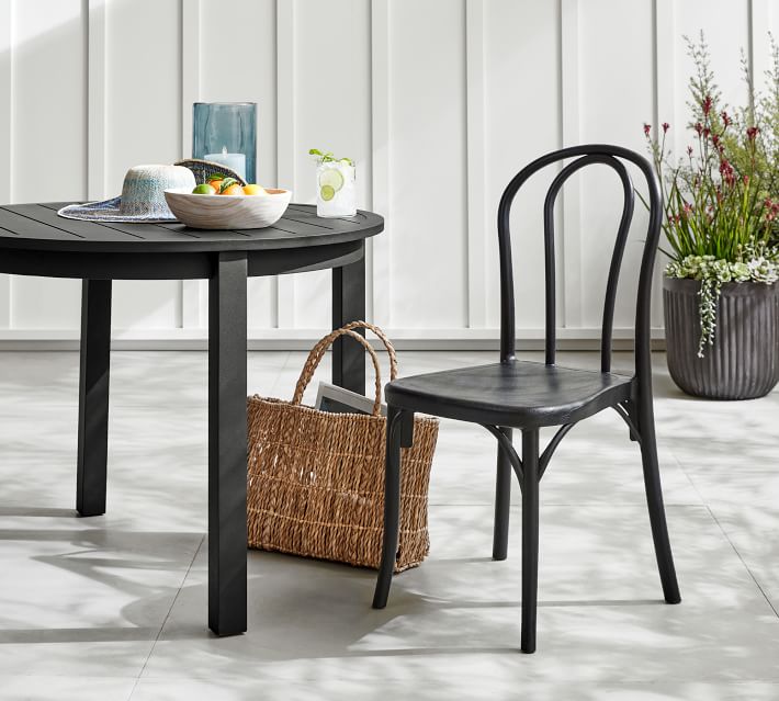 Pottery barn outdoor bistro table hot sale