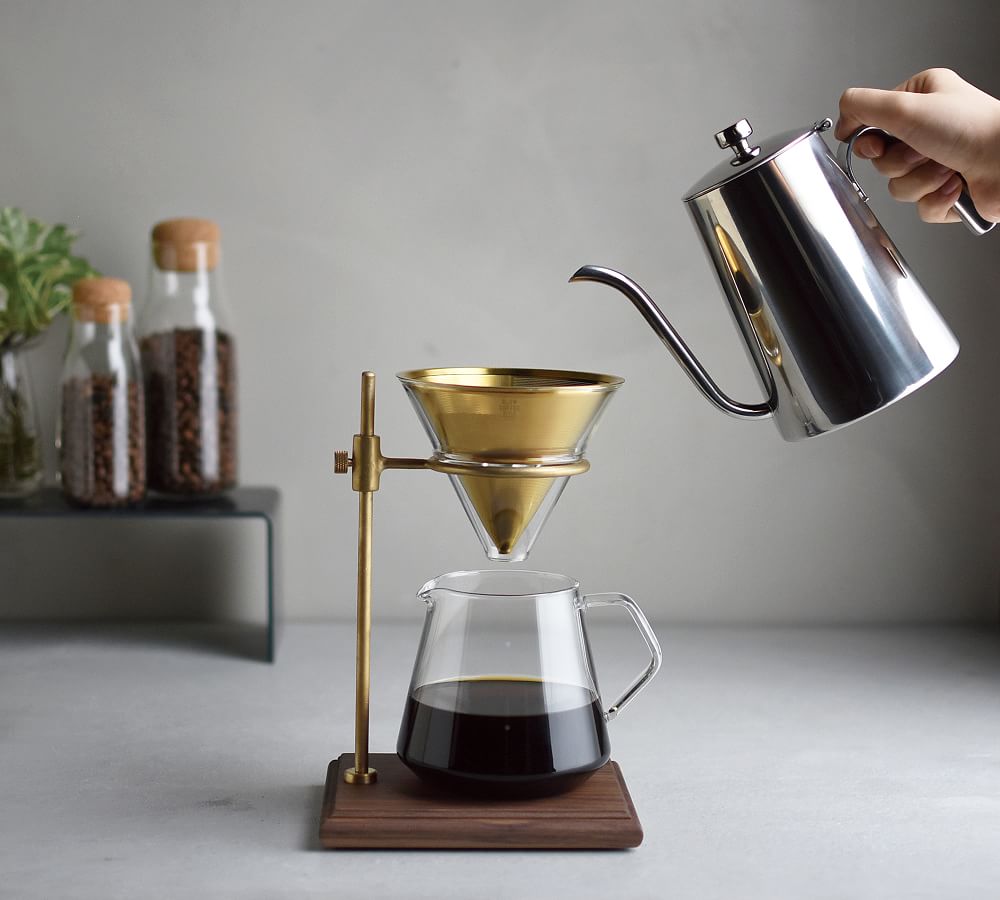 Kinto 4-Cup Pour Over Coffee Brewer with Stand