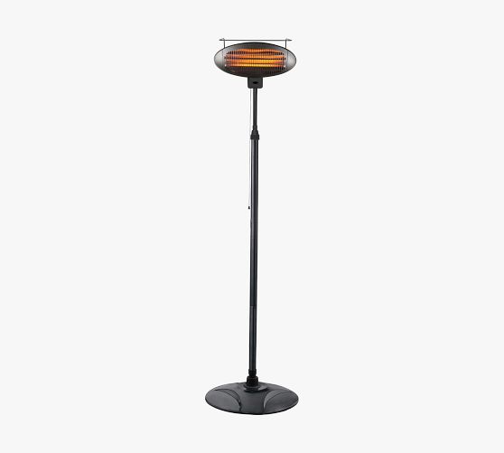 Standing Outdoor Adjustable Electric Patio Heater Pottery Barn