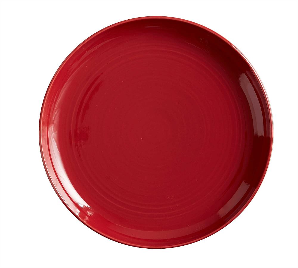 Joshua Stoneware Dinner Plate Red Pottery Barn