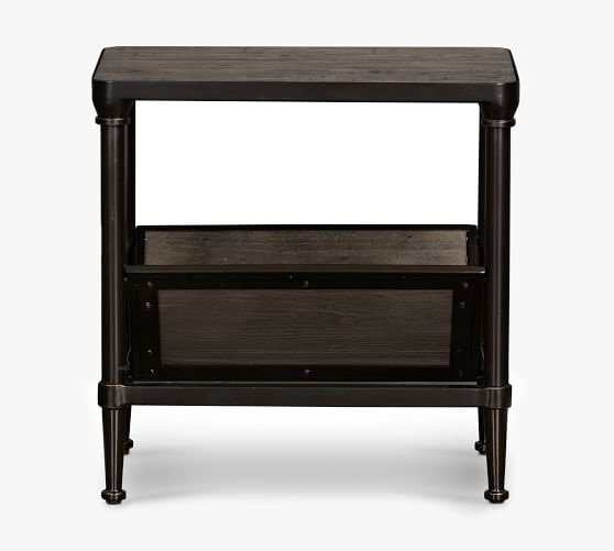 Juno Rectangular Reclaimed Wood End Table | Pottery Barn