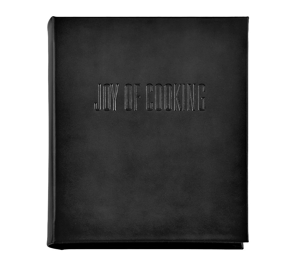 The Joy of Cooking Leather-Bound Book