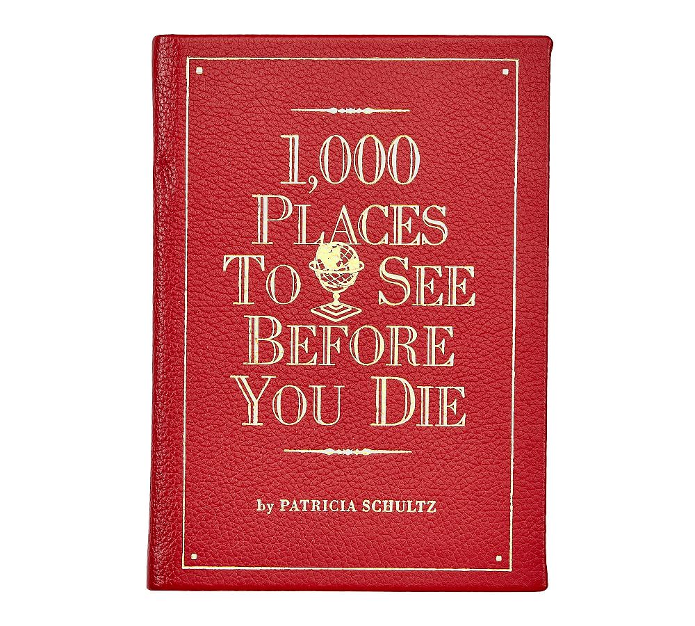1,000 Places To See Before You Die Leather-Bound Book