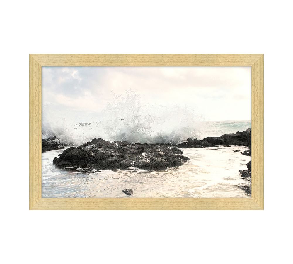 Coastline Framed Print