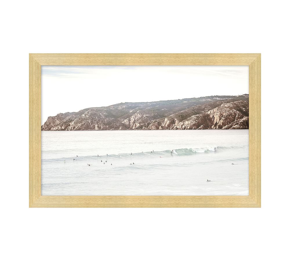 Busy Waters Framed Print
