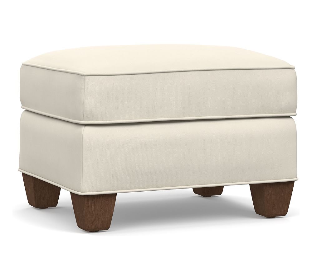 Alvarado store leather ottoman