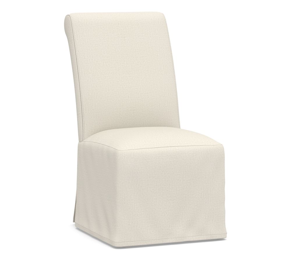 Pottery barn discount white dining chairs