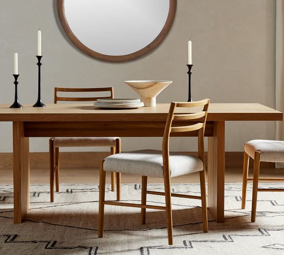 Quincy Basketweave Dining Chair Pottery Barn