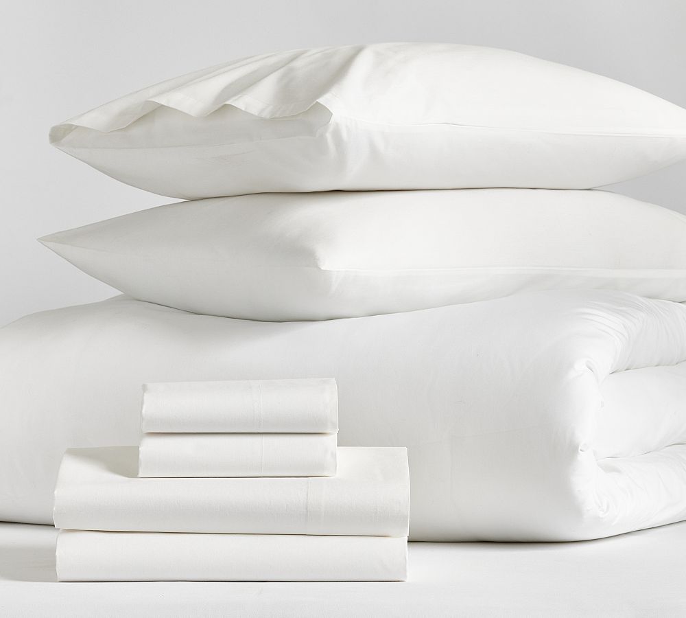 Retreat Standard Percale Fitted Sheet