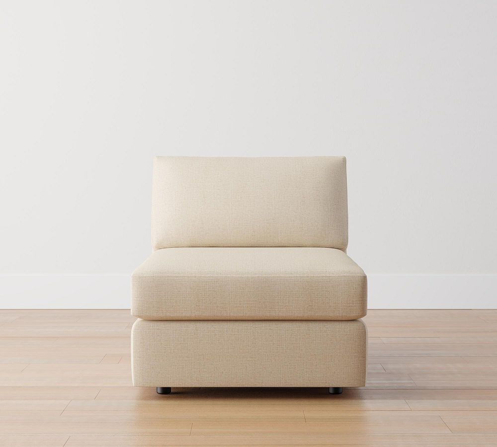 Build Your Own Jake Modular Upholstered Sectional Pottery Barn