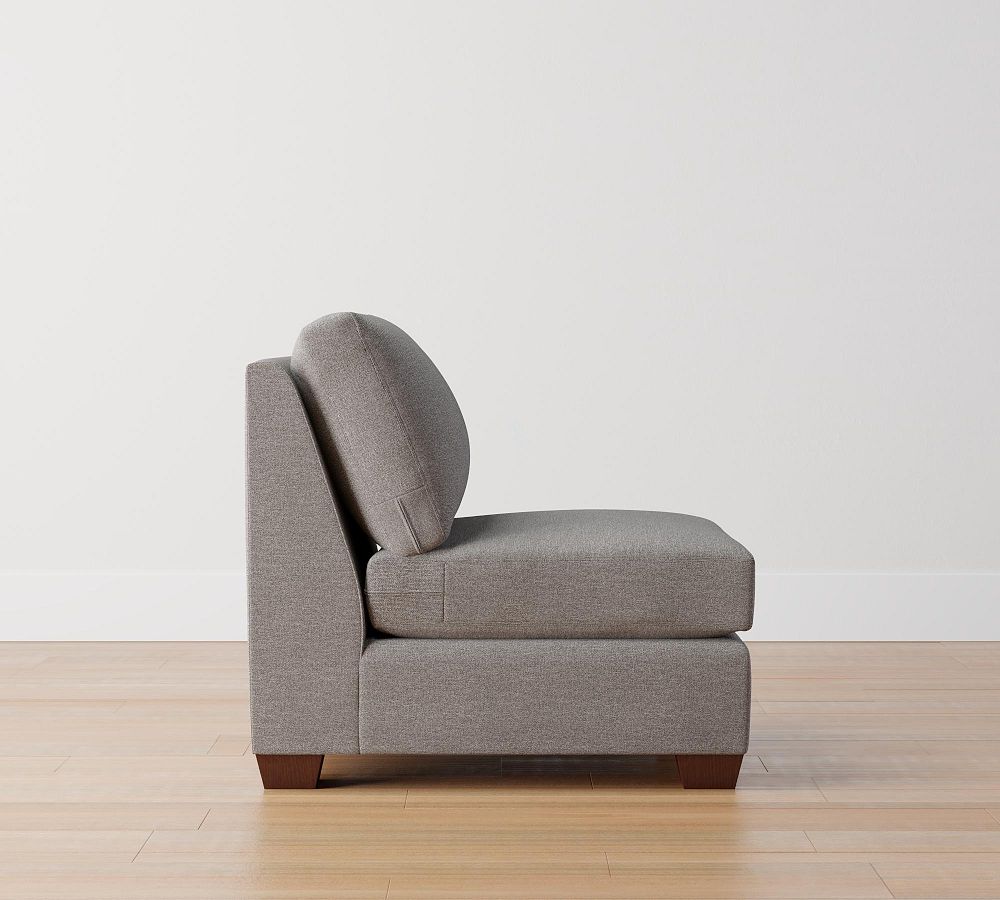 Build Your Own York Slope Arm Upholstered Sectional Pottery Barn