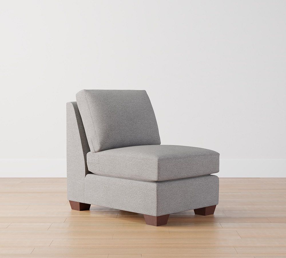 Build Your Own York Slope Arm Upholstered Sectional Pottery Barn