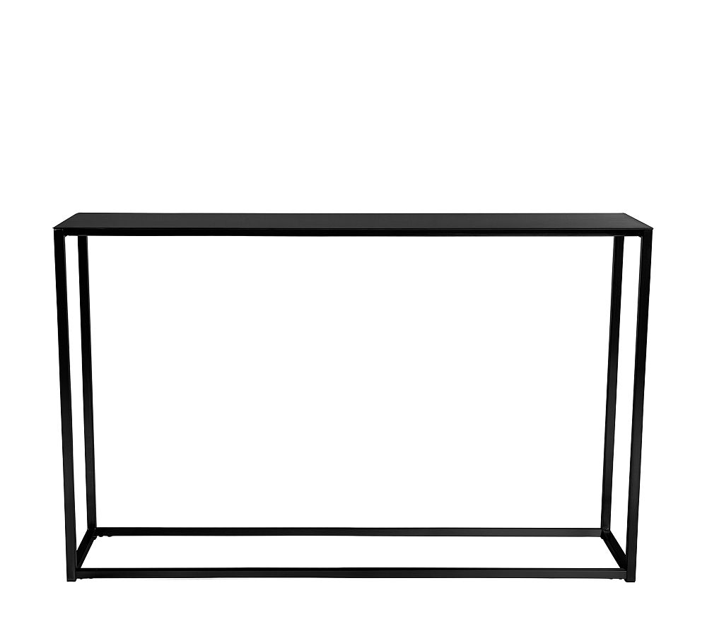 Hoffman Metal Console Table Pottery Barn