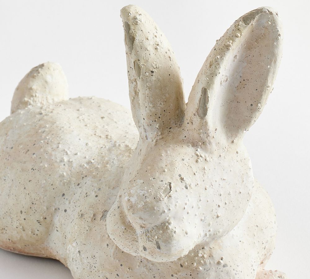 Handcrafted Terracotta Bunny Sculptures | Pottery Barn