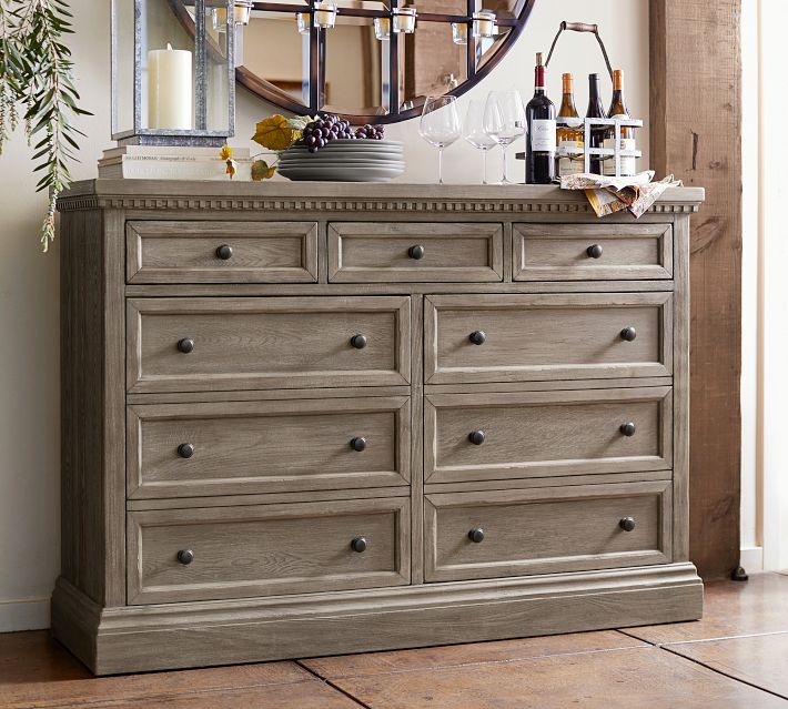 Pottery barn shop banks dresser