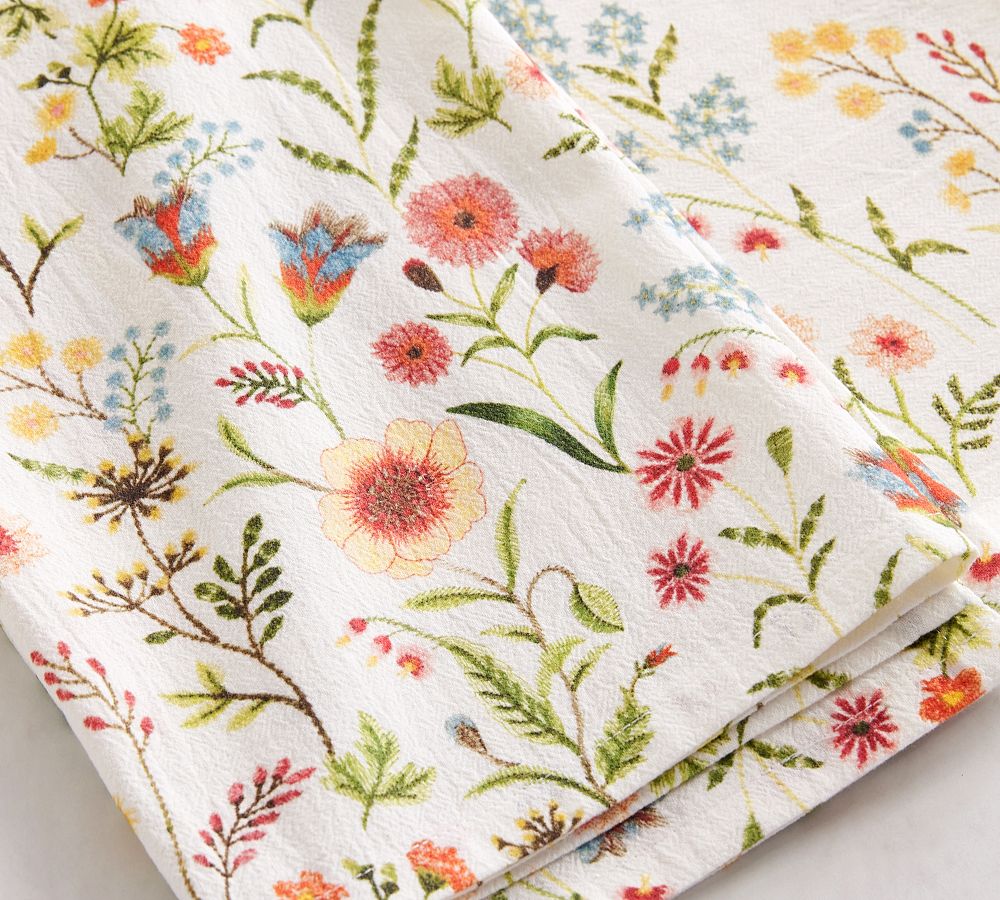 Kitchen Towels. Tea Towels. Flower Tea Towels. Spring Tea Towel